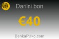 € 40 Gift Certificate